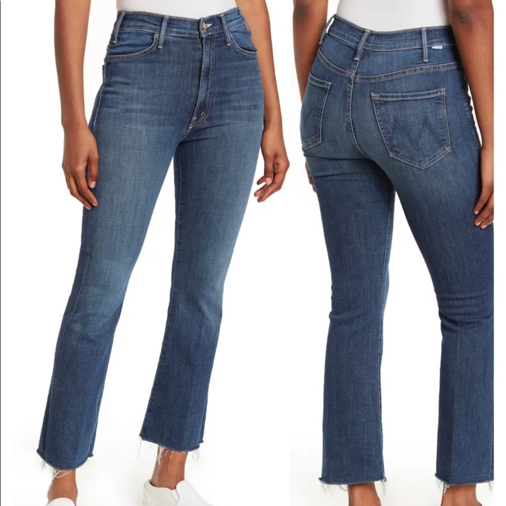 The Hustler Frayed Ankle Jeans
MOTHER SZ 29